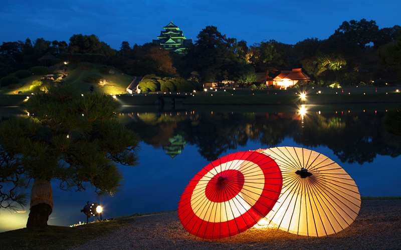 岡山城・岡山後楽園